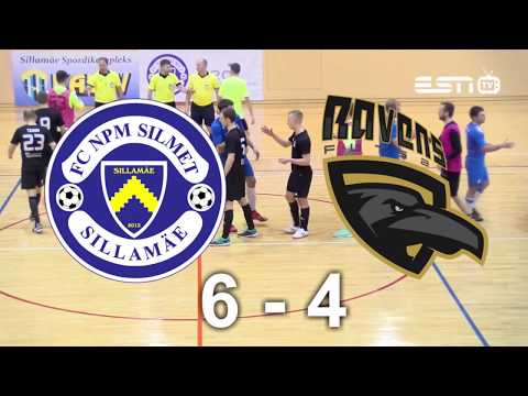 SILLAMAE ESN TV 19.01.2019 НАРЕЗКА ГОЛОВ FC NPM SILMET VS RAVENS FUTSAL