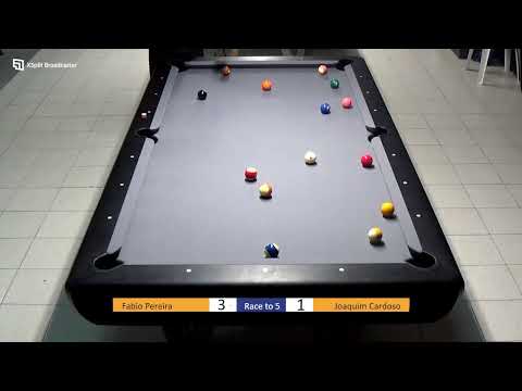 1º Masters Pool PT 23/24 - Quartos Final - Fábio Pereira x Joaquim Cardoso