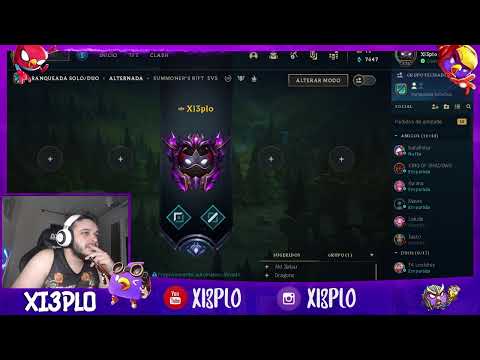 Xi3plo no MESTRE tentando pegar GrãoMestre "Mono Kled"