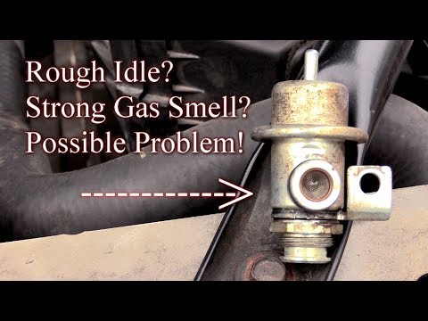 Rough Idle? Strong Gas Smell? Here's Your Possible Problem!--Easy Fix!