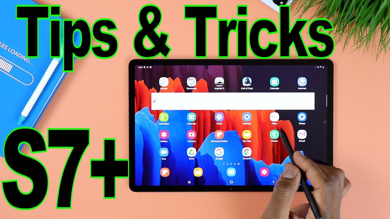 Galaxy Tab S7 Plus Tips And Tricks - TOP Hidden Features!