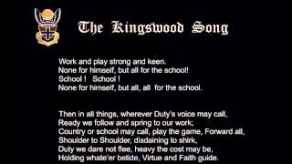 kingswood college school song