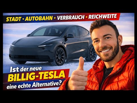 Tesla Model Y STANDARD im Megatest – Reicht der günstige Tesla für 38.000€ wirklich aus?