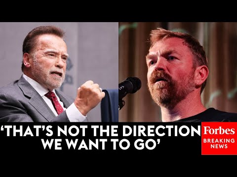 'It's Bad News': Arnold Schwarzeneggar Responds To Maine Senate Candidate's Nazi Tattoo