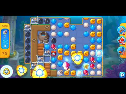 Fishdom. 5836 level no boosters and diamonds