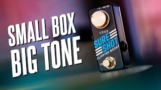 Video thumbnail for LOUD! The new Greer Amps Sure Shot boost! by Sasha Ivantic