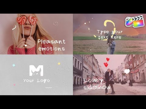 Apple Motion Template: Love Slideshow | FCPX