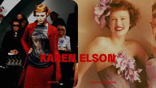 Karen Elson | Runway Collection | Model of the Year 1997