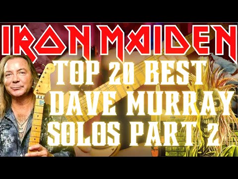 Iron Maiden - Dave Murray Top 20 Guitar Solos (Part 2)