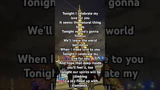 Tonight I celebrate my love for you by Peabo Bryson &amp; Roberta Flack #song #music #love