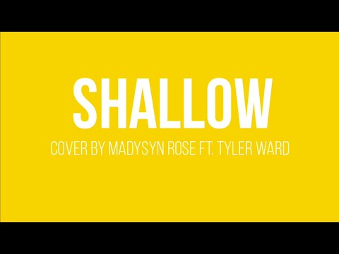 Lady Gaga - Shallow (Ft. Bradly Cooper) cover by Madysyn Ft. Tyler Ward - Lyrics Animation