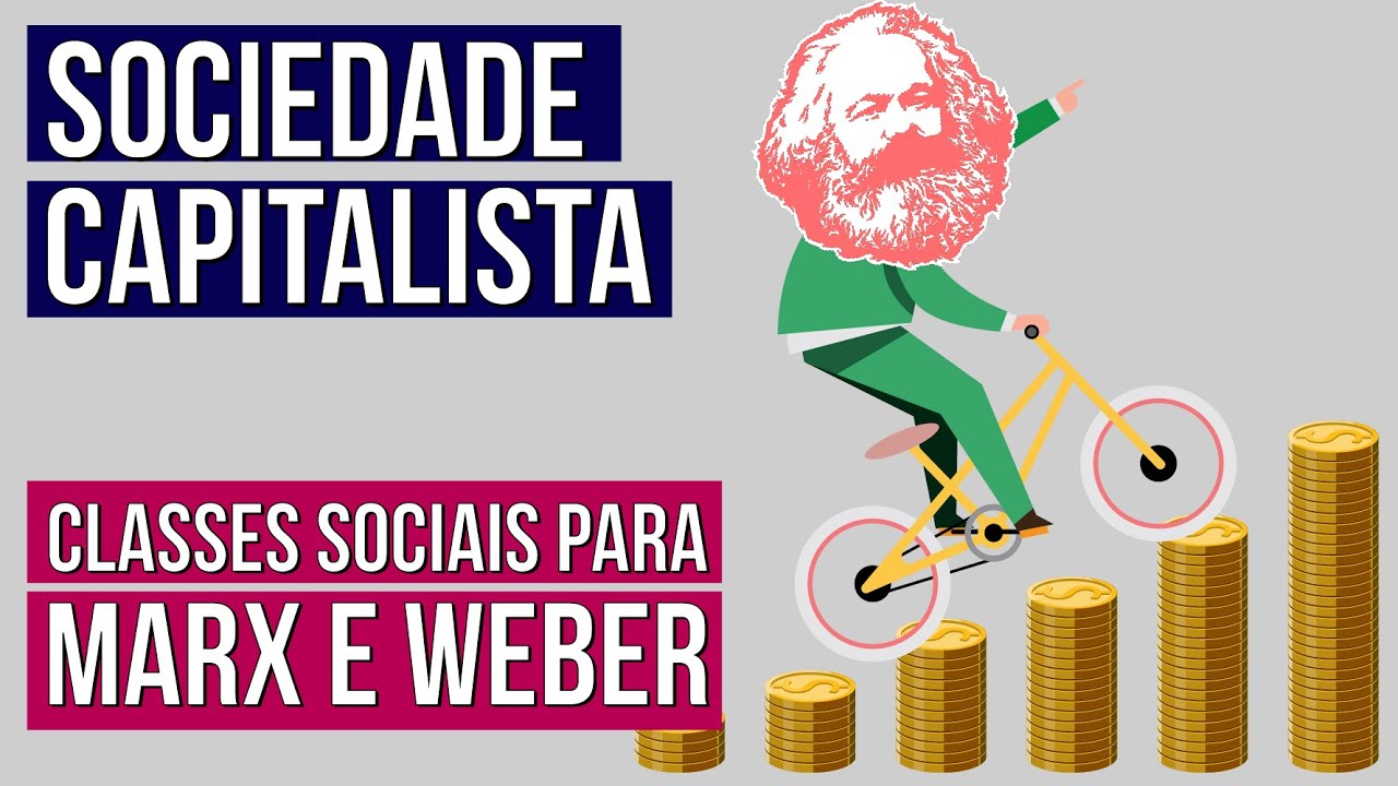 SOCIEDADE CAPITALISTA: classes sociais para Marx e Weber | Sociologia para o Enem | Fábio Pereira