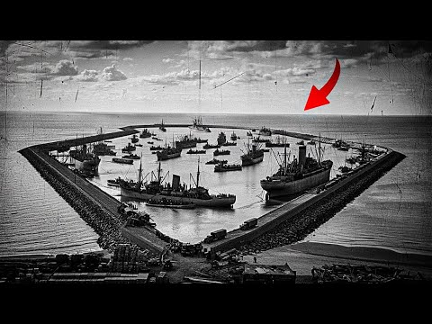 Germans Scoffed at “Portless” D-Day — Until an American Harbor Appeared Overnight Out of Nowhere