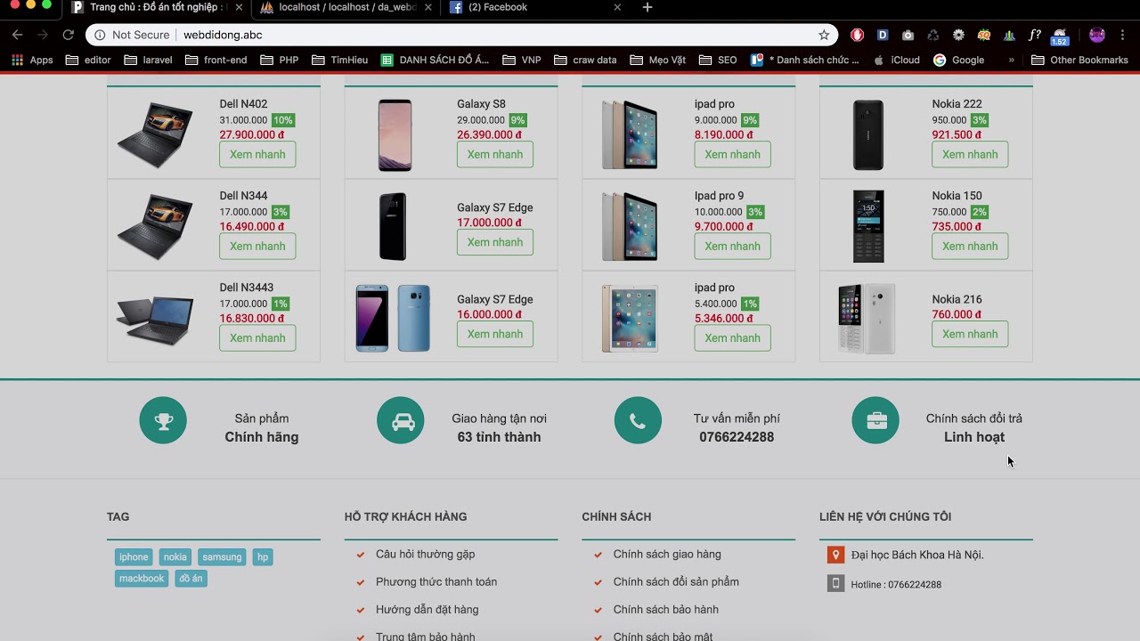 [Đồ án tốt nghiệp ] - Website bán hàng - Quy đổi - Tạo mã khuyến mãi - Thanh toán