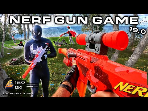 NERF GUN GAME 19.0 | Nerf First Person Shooter!
