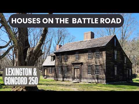 Amazing Story of Battle Road Houses of Lincoln, MA: Battles of Lexington and Concord, April 19, 1775