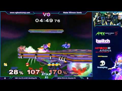 KTAR XI Melee Doubles - Mew2King & Hax vs Wizzrobe & Gahtzu Winners Semifinals