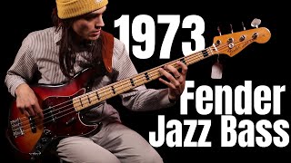 Video thumbnail for 1973 Fender Jazz Bass - A Collector's Favorite Bass! by Uhlik Music