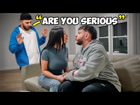 Being Extra PDA in Front of Brawadis.. *CRINGE*