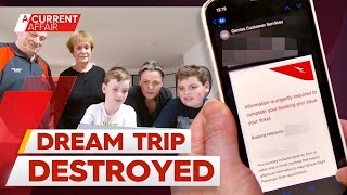 Family&#39;s Disneyland dream in tatters after cancellation shock | A Current Affair