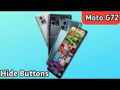 How To Hide Navigation Button In Moto G72, Hide Back Button Setting In Moto G72,