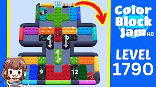 Solution du Niveau 1790 de Color Block Jam