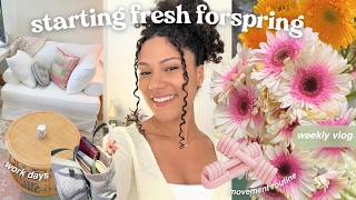 ROUTINE REFRESH for spring!πdaily routine, movement habits & fun spring outings