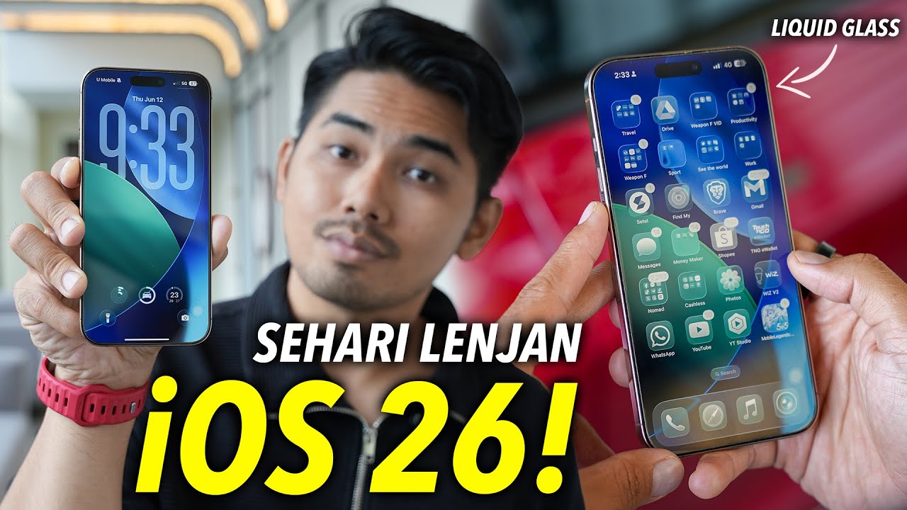 Cuba Guna iOS 26 Dekat iPhone 16 Pro Max! – Best atau Biasa Je? 🤔