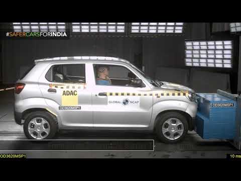 Prueba de choque Suzuki S-Presso