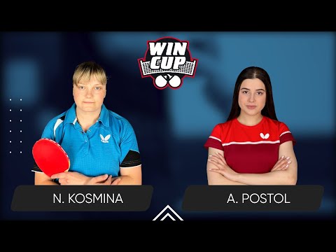 07:00 Natalia Kosmina - Anastasiia Postol 04.10.2024 WINCUP Women Master. TABLE 1