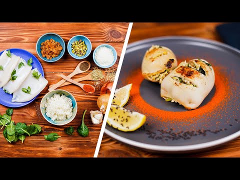 Schnelle und Einfache Gefüllte Calamari!