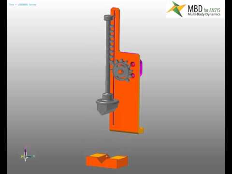 MBD for ANSYS - [Basic MBD Model] Bending Machine