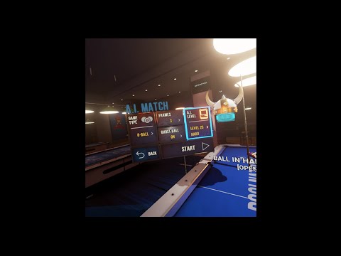 Pool Nation VR: Break N' Run vs Lvl 25 A.I.