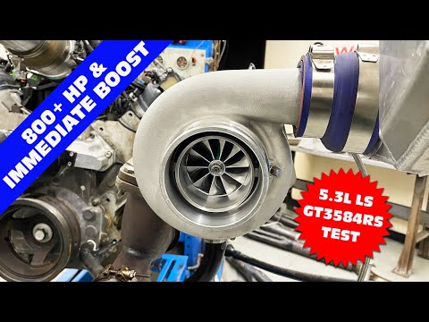 GTX3584RS-THE ULTIMATE 800+HP LOW BUCK LS TURBO! HOW MUCH HP WILL A GTX3584RS TURBO MAKE ON A 5.3L?