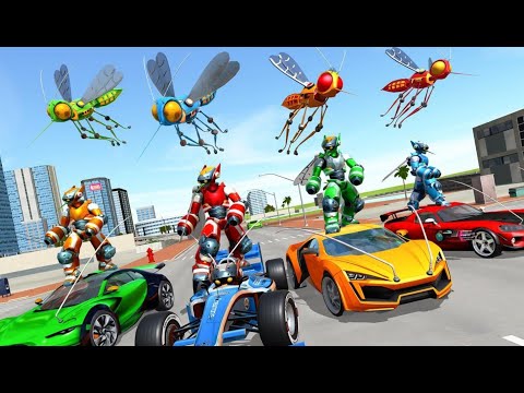 Transformer Robot Mosquito Escape