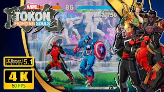 Marvel Tōkon: Fighting Souls (Modo Arcade / All-Star Arena | Dublado) (PC) 【Longplay】