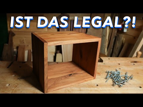 Einfacher geht's nicht! - Möbelbau mit Schrauben?