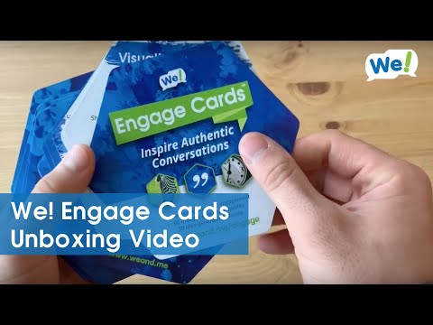 We! Engage Cards Unboxing Video