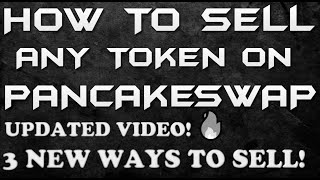 HOW TO SELL ANY COIN ON TRUST WALLET PANCAKESWAP - HOW TO SELL ANY TOKEN - UPDATED VIDEO WILL WORK!