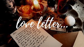 HOW TO WRITE A LOVE LETTER