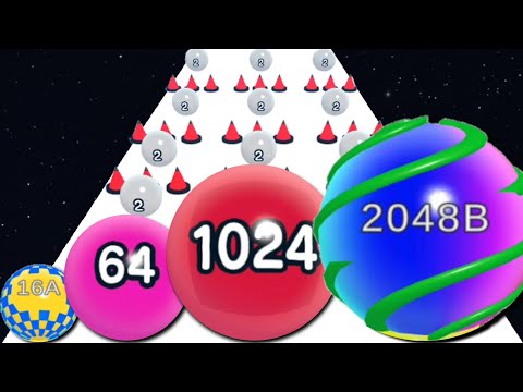 Ball Run 3D: Number Merge 2048 | Ball Run Infinity | Math Games (Max Level) Gameplay Walkthrough