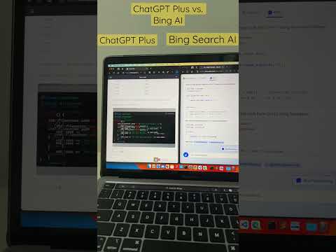 Chat GPT vs Bing Search AI #youtubeshorts #ai #openai #chatgpt #bingai