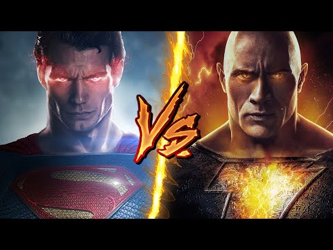 Superman VS Black Adam - Who Will Win? | Battle Arena | DCEU