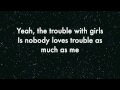Scotty McCreery - Trouble with Girls  (Lyrics on screen)