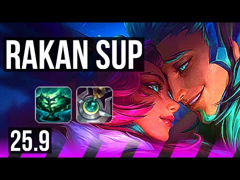 RAKAN & Varus vs THRESH & Ziggs (SUP) | 2/2/18 | EUW Master | 25.9