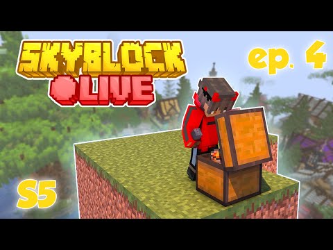 💰2 Tonne Tommy Makes BANK💰 | Minecraft Skyblock LIVE