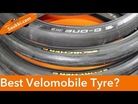 G-One vs. Scorcher vs. Shredda - Velomobile Tyre Tests