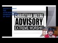 WAR OF AGES - "Psalms" REACTION | Christian Metal