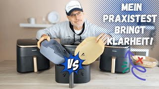 Silikon, Backpapier oder Ohne✅ | Der große Heißluftfritteusen Praxistest: Was wirklich funktioniert!