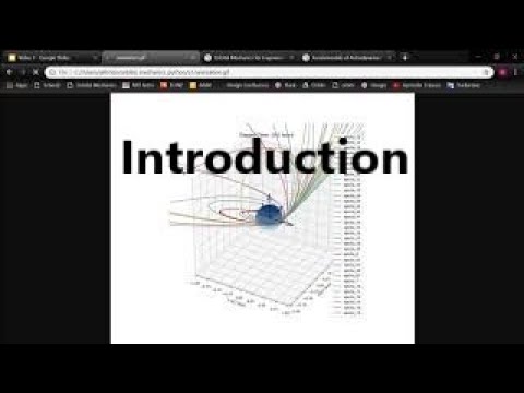 Introduction to Orbital Mechanics with Python 1
